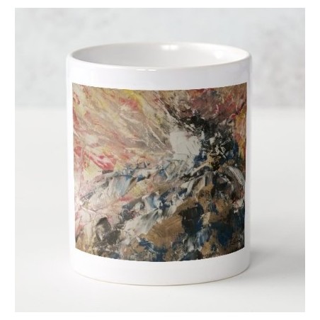 Mug artistique exclusif – Œuvre originale d'artiste membre partageos.com