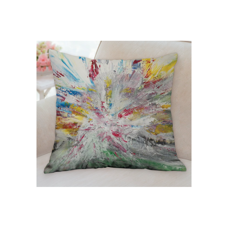 Coussin aux couleurs d'Artiste