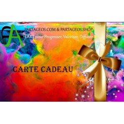 Cartes cadeaux + Partageos.com !