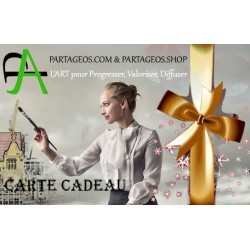 Cartes cadeaux + Partageos.com !