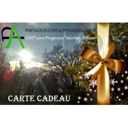 Cartes cadeaux + Partageos.com !