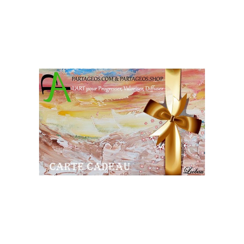 Carte cadeau 50 €