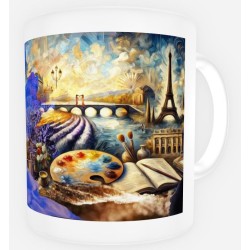 copie de MUG aux couleurs d'un artiste PARTAGEOS - CECILE D.