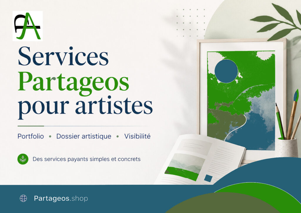 Services Partageos pour artistes