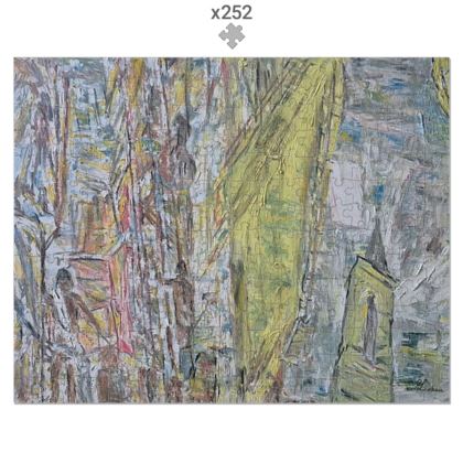 Puzzle artistique « Traversé » – LIOBAU | 100 à 1 000 pièces