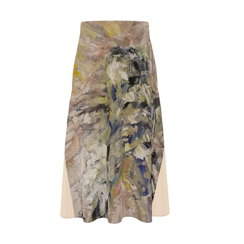 Jupe midi – Création LIOBAU | Collection exclusive Partageos