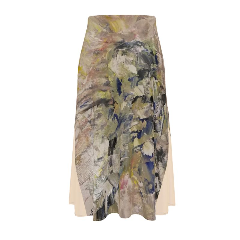 Jupe midi – Création LIOBAU | Collection exclusive Partageos