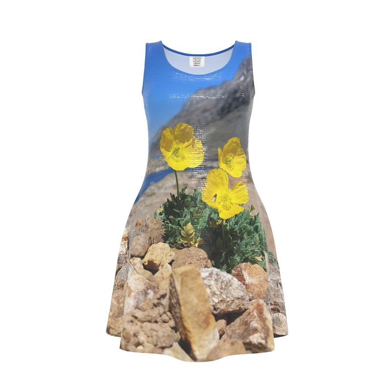 Robe patineuse – Éclats de nature | Collection LIOBAU