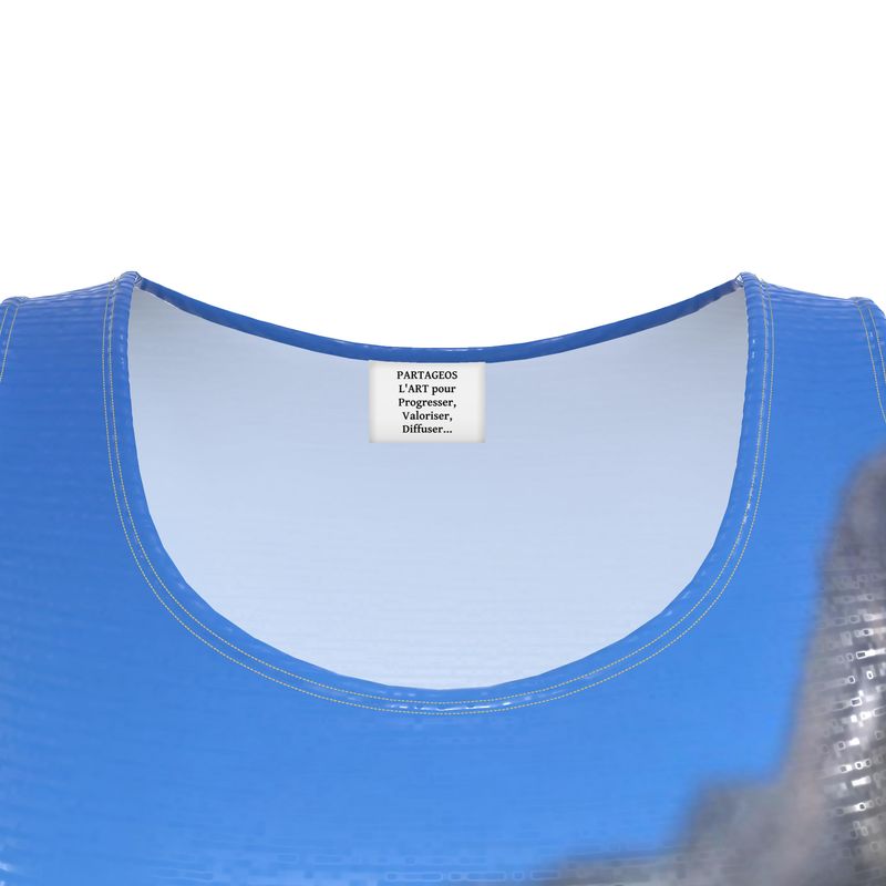Robe patineuse – Éclats de nature | Collection LIOBAU