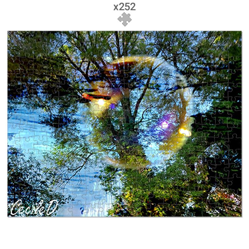 Puzzle d'art Cécile D. – Bulle solaire