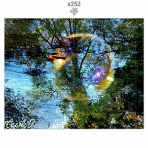 Puzzle d'art Cécile D. – Bulle solaire – Image 1
