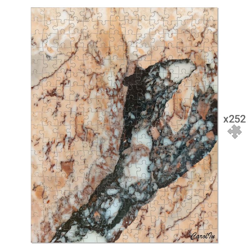 Puzzle d'art « Marbrificotage - Instant figé » – Carol In