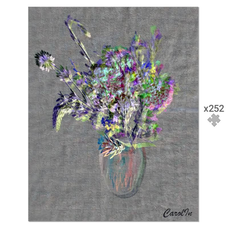 Puzzle d’art « Incrustation Cardinale » – Carol In