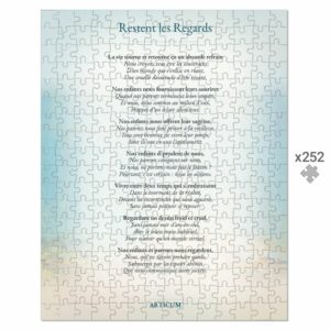 Puzzle-poème « Restent les Regards » – ARTICUM – Image 2