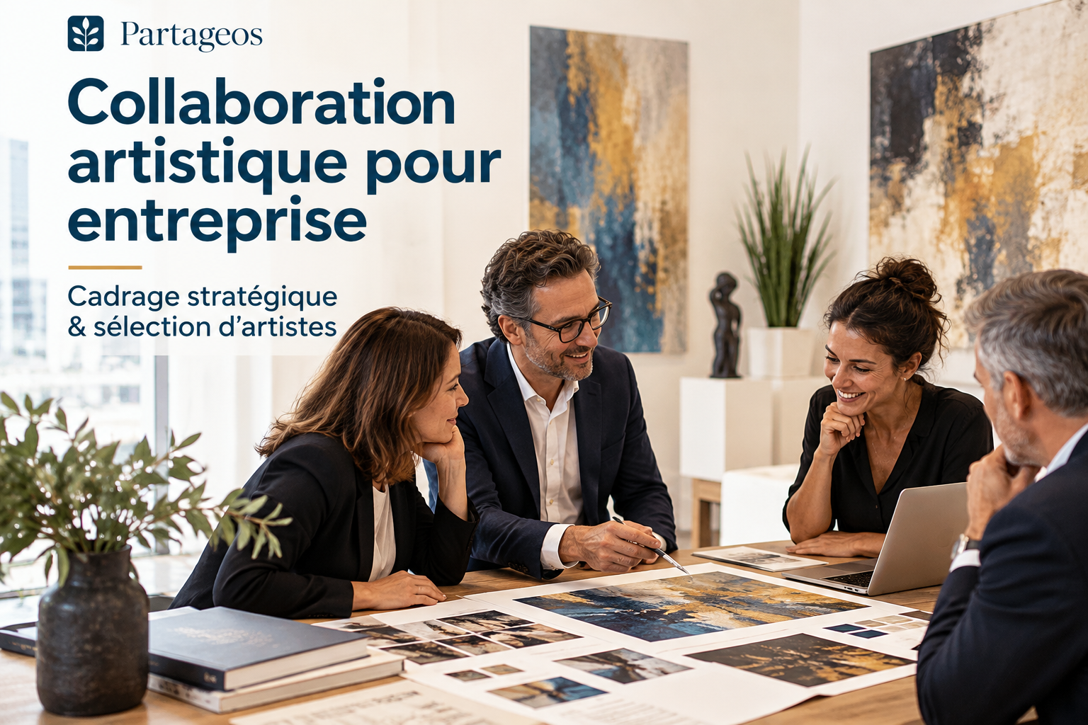 Collaboration artistique pour entreprise – Cadrage stratégique & sélection d’artistes – Image 1