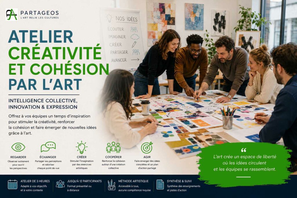 Atelier créativité et cohésion par l’art