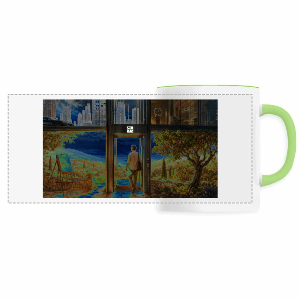 Mug céramique - Panoramique Partageos Univ