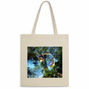Tote bag bio « Bulle 2 » – Cécile D. | Collection Partageos