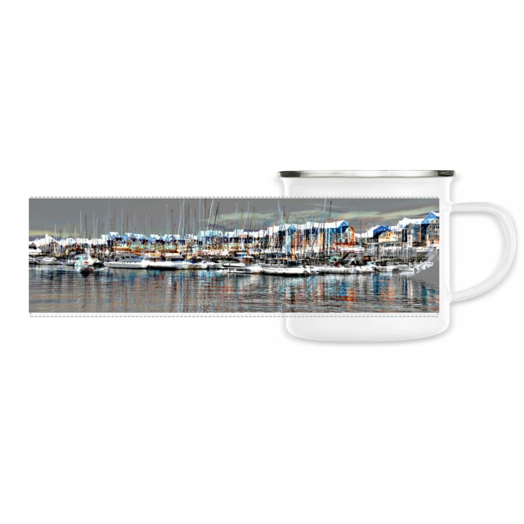 Mug métal panoramique « Paisible » – CarollIn | Partageos