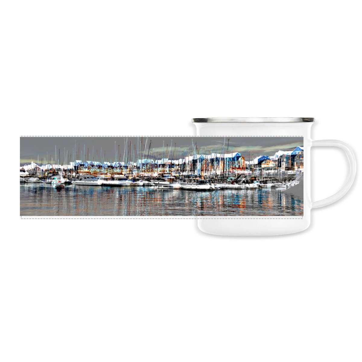 Mug métal panoramique « Paisible » – CarollIn | Partageos