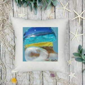 Coussin artistique « K-ICE » – CarollIn | Partageos