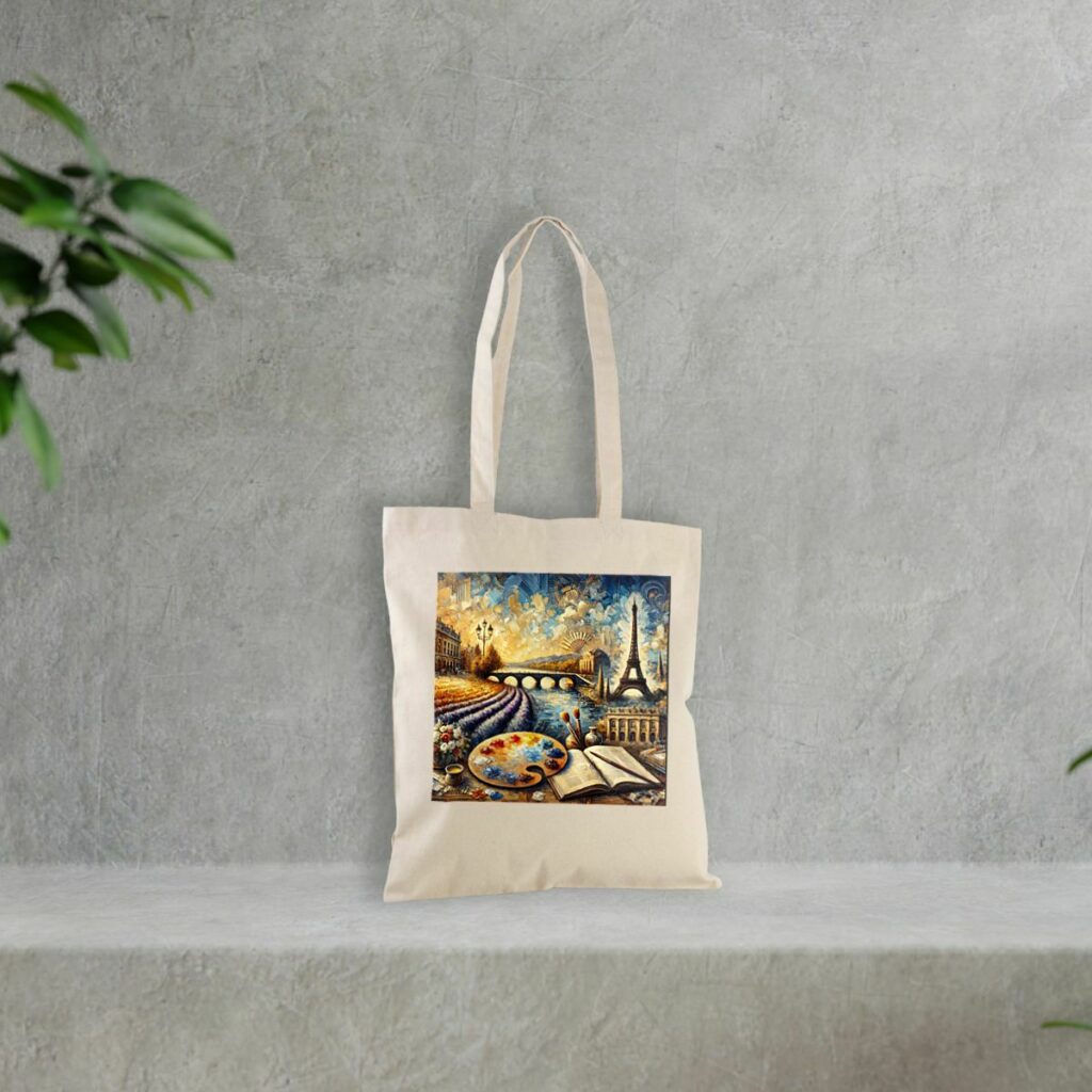 Coussin artistique « Paris en couleurs » – Cécile D. | Partageos